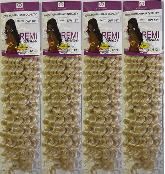 Remi Human Micro Deep Weave 18" #613