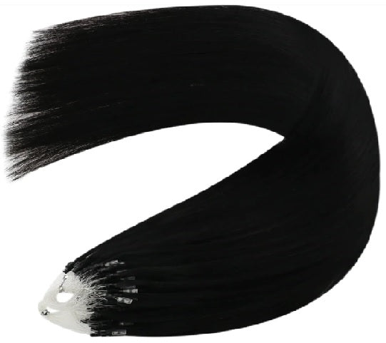 Micro Ring Hair Extensions Color 1B