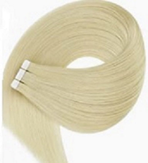 Tape in Hair Extensions Human Hair Color 613