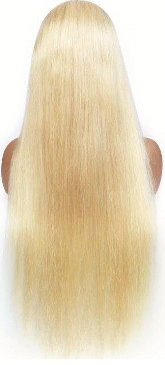 100%  Human Hair 613 13x4 Straight Wigs